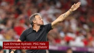 Paris Saint-Germain teknik direktörü Luis Enrique, Şampiyonlar Ligi’nde RB Salzburg’u
