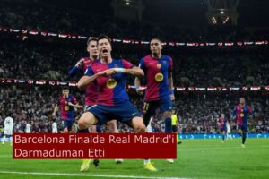 İspanya Süper Kupası finalinde geçen sezonun La Liga ve Şampiyonlar