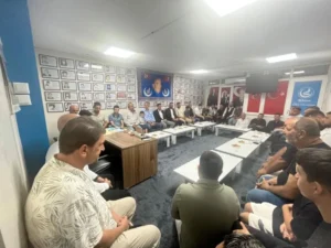 Ülkü Ocakları Akhisar İlçe Başkanlığı’nın düzenlediği programa yoğun katılım olurken,