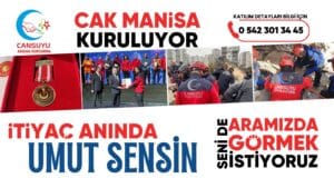 Deprem bölgelerinde aktif görev alan Cansuyu Arama Kurtarma ekipleri, şimdi
