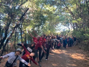 Turgutlu Belediyesi Dağcılık Akademisi, sezonun ikinci yürüyüşünü Kuşadası Dilek Yarımadası