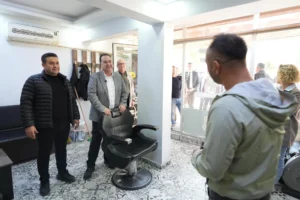 Manisa Büyükşehir Belediye Başkanı Besim Dutlulu, Kırkağaç’ta tamamlanan 6 bin