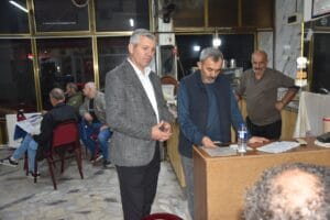 Manisa Kahveciler Odası Başkan Adayı Yunus Emre Şahin seçim çalışmaları