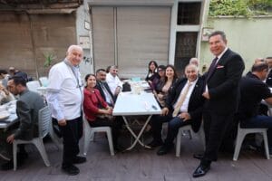 Manisa Kent Konseyi Başkanı Hakkı Bayraktar ev sahipliğinde Türkiye Kent