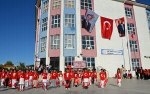 Dr. Ömer Faruk Meriç İlkokulu’nda 29 Ekim Cumhuriyet Bayramı coşkusuyla
