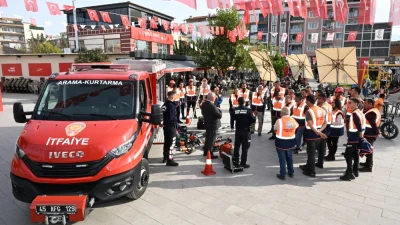Manisa Büyükşehir Belediyesi, Mahalle Afet Gönüllüleri Projesi ile afet, yangın