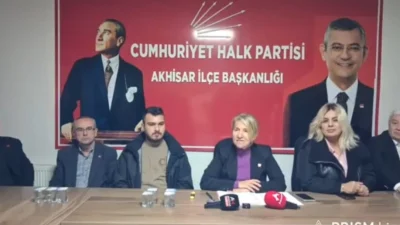 CHP Akhisar İlçe Başkanı Hayriye Hacet, 5 Aralık Kadın Hakları