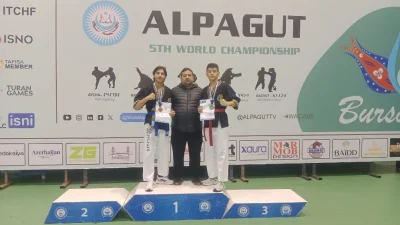 Manisalı sporcular, Bursa’da düzenlenen Alpagut 5. Dünya Şampiyonası’ndan üç madalya