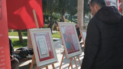 Manisa’da Şehit Mehmet Savunmaz, şehadetinin 34. senesinde anıldı. Emekliler Parkı’nda