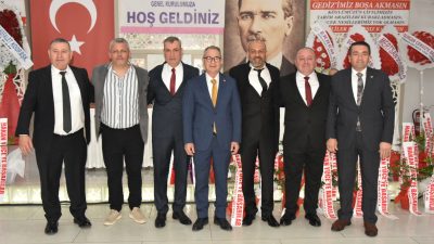 Manisa'da Saruhanlı Esnaf ve Sanatkarlar Odası (SESO) Genel Kurulu'nda 3